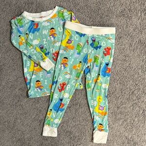 Little Sleepies Sesame Street Pajama Set - 18-24 Months